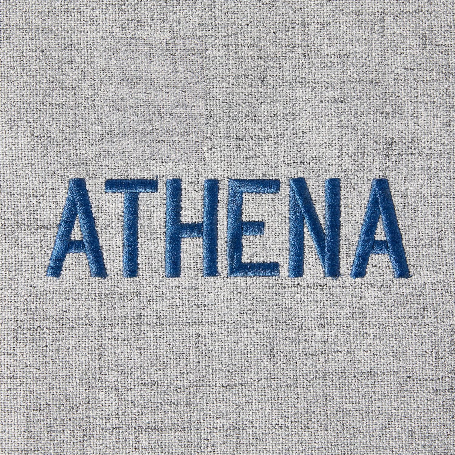 Frisco Faux Linen Corner Personalized Bolster Dog Bed W/Removable Cover, Harbour Blue, XL 5 Frisco Faux Linen Corner Personalized Bolster Dog Bed W/Removable Cover, Harbour Blue, XL - Image 5