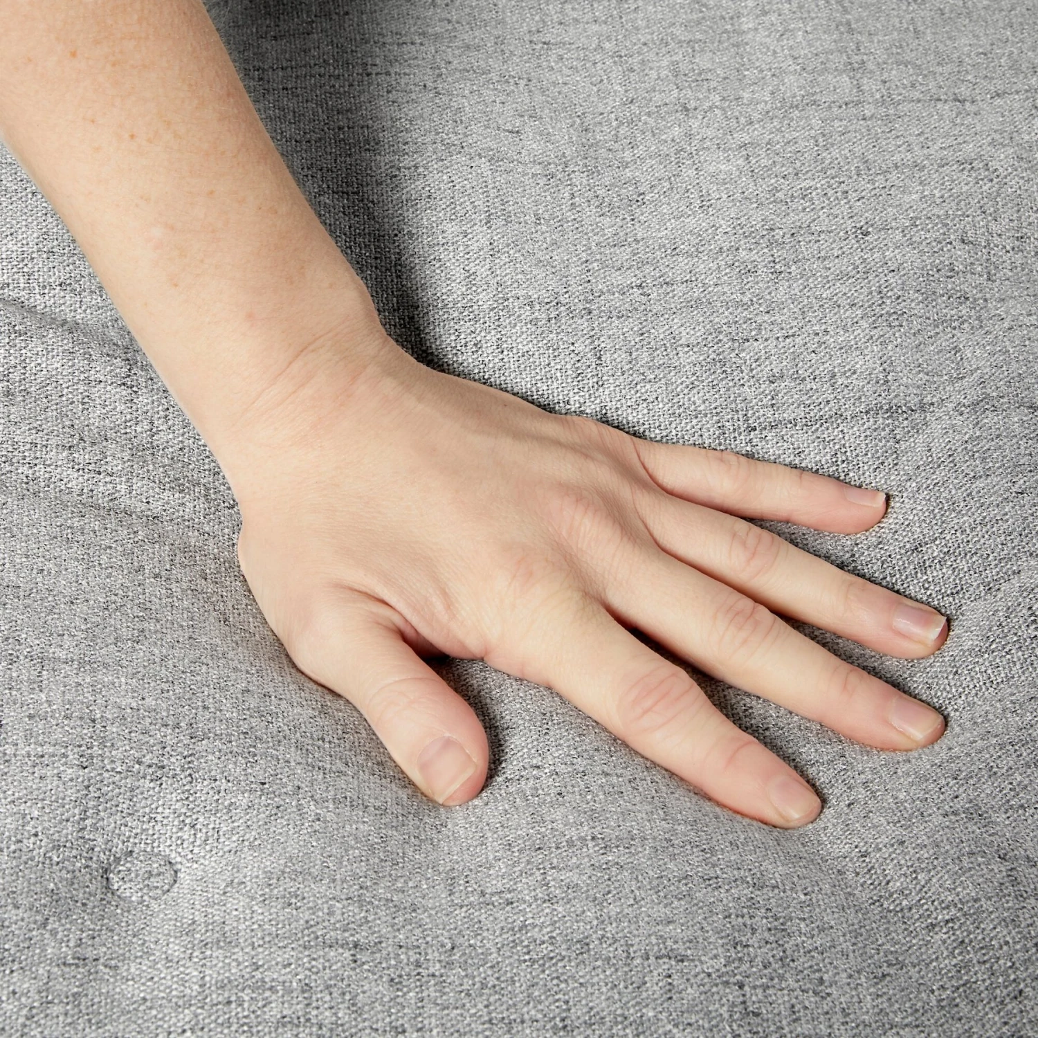 Frisco Faux Linen Corner Personalized Bolster Dog Bed W/Removable Cover, Harbour Blue, XL 7 Frisco Faux Linen Corner Personalized Bolster Dog Bed W/Removable Cover, Harbour Blue, XL - Image 7