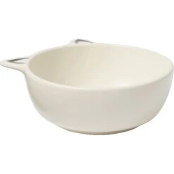 Frisco Cat Face Non-skid Ceramic Cat Bowl, White -Ultimate Pet Shop 270229 PT4. AC SS1800 V1627669568