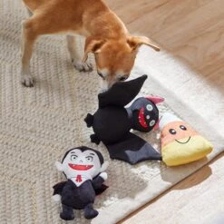 Frisco Halloween Haunted Friends Plush Squeaky Dog Toy -Ultimate Pet Shop 270363 PT3. AC SS1800 V1624816992