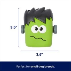 Frisco Halloween Frankenstein Latex Squeaky Dog Toy -Ultimate Pet Shop 270516 PT1. AC SS1800 V1689876672