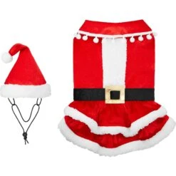 Frisco Mrs. Claus Dog & Cat Costume -Ultimate Pet Shop 276150 PT4. AC SS1800 V1631573670