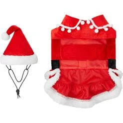 Frisco Mrs. Claus Dog & Cat Costume -Ultimate Pet Shop 276150 PT5. AC SS1800 V1631569990
