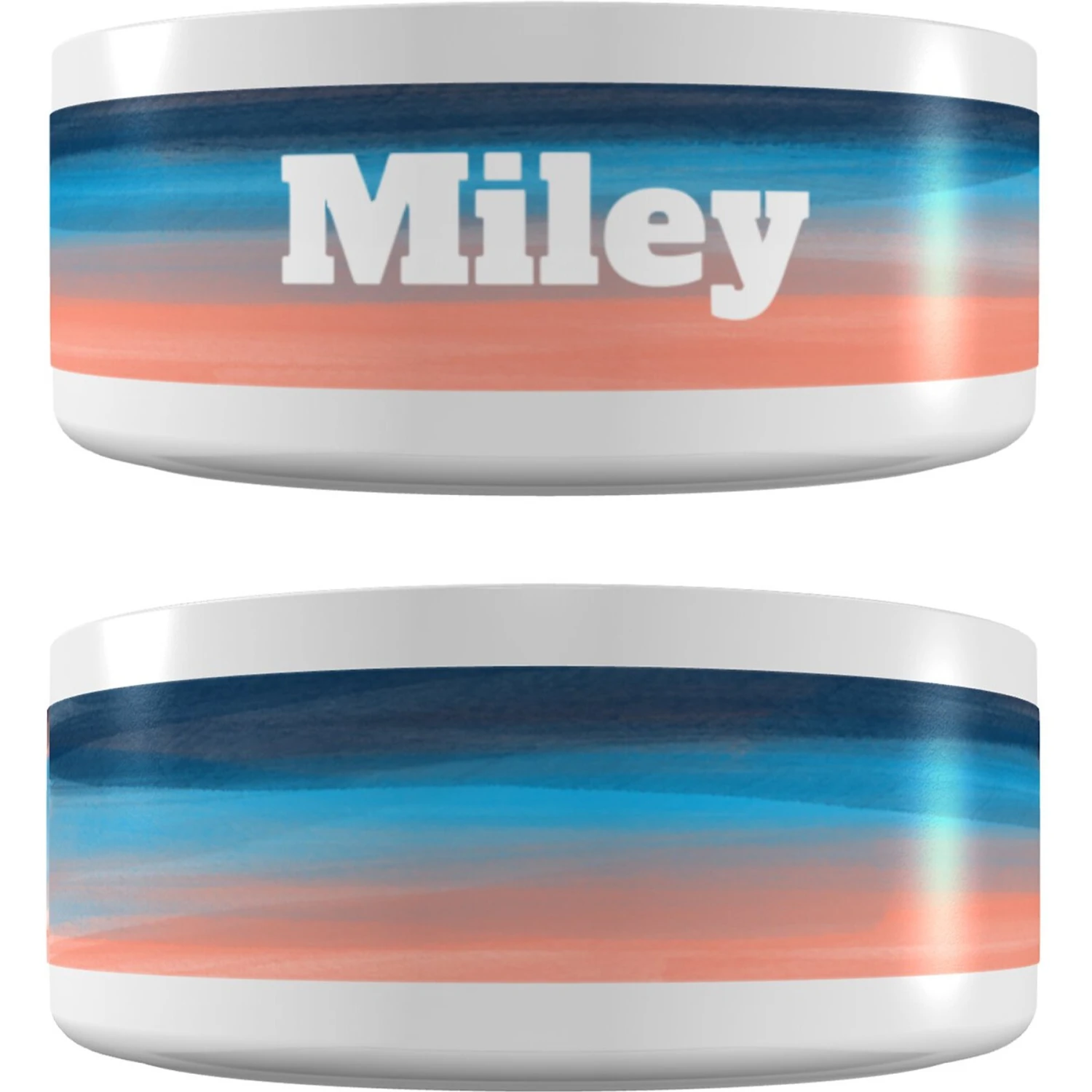 Frisco Personalized Watercolor Small Dog & Cat Bowl 1 Frisco Personalized Watercolor Small Dog & Cat Bowl