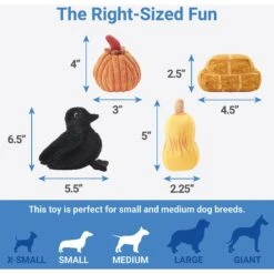 Frisco Fall Farmhouse Hide & Seek Puzzle Plush Squeaky Dog Toy -Ultimate Pet Shop 285629 PT2. AC SS1800 V1636990881