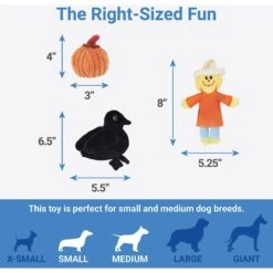 Frisco Fall Hay Wagon Hide & Seek Puzzle Plush Squeaky Dog Toy -Ultimate Pet Shop 285631 PT2. AC SS1800 V1633969276