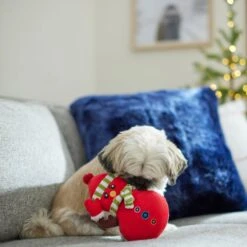 Frisco Holiday Naughty Or Nice Snowman Reversible Plush Squeaky Dog Toy -Ultimate Pet Shop 287219 PT3. AC SS1800 V1632774615