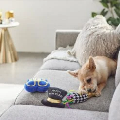 Frisco New Year's Eve Party Essentials Plush Squeaky Dog Toy 5 Frisco New Year's Eve Party Essentials Plush Squeaky Dog Toy -Ultimate Pet Shop 288484 PT3. AC SS1800 V1638289955