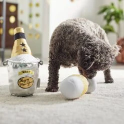 Frisco New Year's Eve Champagne & Flute Plush Squeaky Dog Toy 5 Frisco New Year's Eve Champagne & Flute Plush Squeaky Dog Toy -Ultimate Pet Shop 288486 PT3. AC SS1800 V1638288322