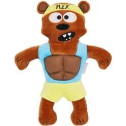 Frisco Fitness Bear Reversible Plush Squeaky Dog Toy -Ultimate Pet Shop 288897 PT2. AC SS1800 V1638287961