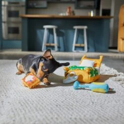 Frisco Brunch Breakfast In Bed Hide & Seek Puzzle Plush Squeaky Dog Toy -Ultimate Pet Shop 297282 PT3. AC SS1800 V1642088003