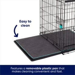 Frisco Heavy Duty Enhanced Lock Sliding Double Door Fold & Carry Wire Dog Crate & Mat Kit 11 Frisco Heavy Duty Enhanced Lock Sliding Double Door Fold & Carry Wire Dog Crate & Mat Kit -Ultimate Pet Shop 297461 PT4. AC SS1800 V1633115628