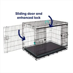 Frisco Heavy Duty Enhanced Lock Sliding Double Door Fold & Carry Wire Dog Crate & Mat Kit 13 Frisco Heavy Duty Enhanced Lock Sliding Double Door Fold & Carry Wire Dog Crate & Mat Kit -Ultimate Pet Shop 297461 PT6. AC SS1800 V1633115281