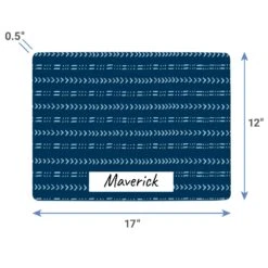 Frisco Mudcloth Personalized Dog & Cat Placemat -Ultimate Pet Shop 299552 PT3. AC SS1800 V1636120356