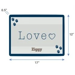 Frisco Love Cutout Personalized Dog & Cat Placemat -Ultimate Pet Shop 299558 PT3. AC SS1800 V1636120435