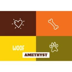 Frisco Woof Personalized Dog & Cat Placemat -Ultimate Pet Shop 299560 PT2. AC SS1800 V1636048522