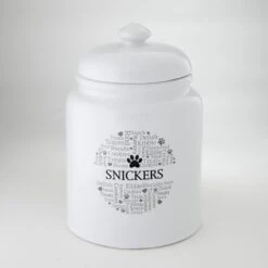 Frisco Ceramic Paw Personalized Treat Jar, 13 Cup, 104oz 10 Frisco Ceramic Paw Personalized Treat Jar, 13 Cup, 104oz -Ultimate Pet Shop 301183 PT4. AC SS1800 V1630554432