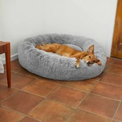 Frisco Eyelash Cat & Dog Bolster Bed & Frisco Eyelash Cat & Dog Bolster Bed -Ultimate Pet Shop 302450 PT8. AC SS1800 V1623052665