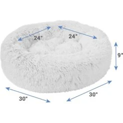 Frisco Eyelash Cat & Dog Bolster Bed & Frisco Eyelash Cat & Dog Blanket -Ultimate Pet Shop 303412 PT2. AC SS1800 V1623038251