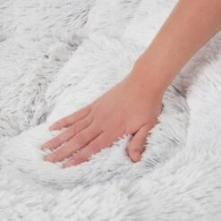 Frisco Eyelash Cat & Dog Bolster Bed & Frisco Eyelash Cat & Dog Blanket -Ultimate Pet Shop 303412 PT3. AC SS1800 V1623048752