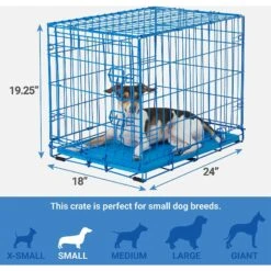 Frisco Two Door Top Load Plastic Dog & Cat Kennel & Frisco Fold & Carry Single Door Collapsible Wire Dog Crate, Pink -Ultimate Pet Shop 303656 PT6. AC SS1800 V1623065549