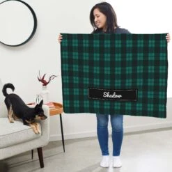 Frisco Personalized Plaid Soft Fleece Cat & Dog Blanket, 30" X 40" 11 Frisco Personalized Plaid Soft Fleece Cat & Dog Blanket, 30" X 40" -Ultimate Pet Shop 303999 PT5. AC SS1800 V1637610115