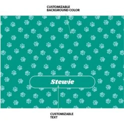 Frisco Personalized Paws Soft Fleece Cat & Dog Blanket, 30" X 40" -Ultimate Pet Shop 304007 PT3. AC SS1800 V1637609345