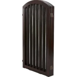 Frisco Arch 4-Panel Solid Wood Dog Gate -Ultimate Pet Shop 305152 PT3. AC SS1800 V1639669050
