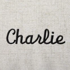 Frisco Personalized Knife Edge Bed, Beige Linen, X-Large -Ultimate Pet Shop 311760 PT3. AC SS1800 V1630593981