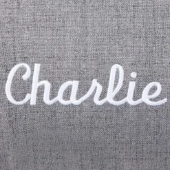 Frisco Personalized Knife Edge Bed, Dark Grey Linen, Large 6 Frisco Personalized Knife Edge Bed, Dark Grey Linen, Large -Ultimate Pet Shop 311762 PT3. AC SS1800 V1630593996