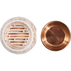 Frisco Copper Print Design Stainless Steel Dog & Cat Bowl -Ultimate Pet Shop 311975 PT4. AC SS1800 V1643391116