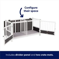Frisco "Roma" Dog Crate Credenza & Mat -Ultimate Pet Shop 315189 PT4. AC SS1800 V1636564342