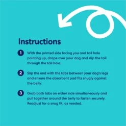 Frisco Washable Female Diaper -Ultimate Pet Shop 315702 PT4. AC SS1800 V1699297906