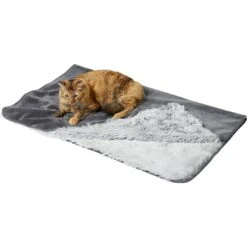 Frisco Sofa Pet Bed With Removable Cover & Frisco Eyelash Cat & Dog Blanket -Ultimate Pet Shop 319504 PT5. AC SS1800 V1630619791