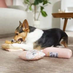 Frisco Mother's Day Gifts Plush Squeaky Dog Toy, 3 Count -Ultimate Pet Shop 327035 PT3. AC SS1800 V1646947993