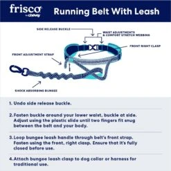 Frisco Outdoor Running Belt With Bungee Dog Leash 11 Frisco Outdoor Running Belt With Bungee Dog Leash -Ultimate Pet Shop 331408 PT5. AC SS1800 V1663191469