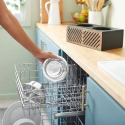 Frisco Premium Wood Elevated Stainless Steel Double Diner Dog & Cat Bowl, Black, 3 Cup -Ultimate Pet Shop 331509 PT6. AC SS1800 V1657656894