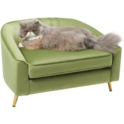 Frisco Elevated Curved Dog & Cat Sofa Bed With Removable Cover -Ultimate Pet Shop 331628 PT2. AC SS1800 V1643928761