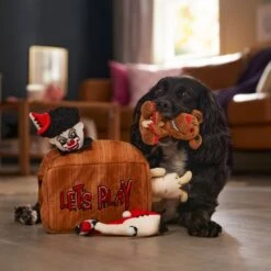 Frisco Halloween Scary Toy Box Hide & Seek Puzzle Plush Squeaky Dog Toy -Ultimate Pet Shop 344160 PT3. AC SS1800 V1657657049