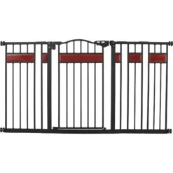 Frisco Wood Accents Extra Wide Auto-close Pet Gate, 30-in -Ultimate Pet Shop 352631 PT2. AC SS1800 V1657657094