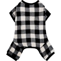 Frisco Plaid Dog & Cat Fleece Pajamas -Ultimate Pet Shop 353755 PT4. AC SS1800 V1659725808