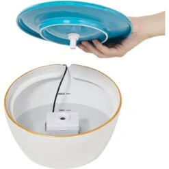 Frisco Ceramic Clouds Dog & Cat Fountain -Ultimate Pet Shop 355803 PT3. AC SS1800 V1666109478