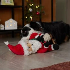 Frisco Holiday Santa Claus Plush Squeaky Dog Toy -Ultimate Pet Shop 360914 PT3. AC SS1800 V1661874178