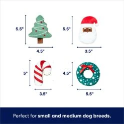 Frisco Holiday Mrs. Claus's Baking Hide & Seek Puzzle Plush Squeaky Dog Toy -Ultimate Pet Shop 360977 PT2. AC SS1800 V1694812400