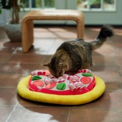 Frisco Pizza Reversible Snuffle Mat, Yellow, Medium -Ultimate Pet Shop 363398 PT3. AC SS1800 V1660750517