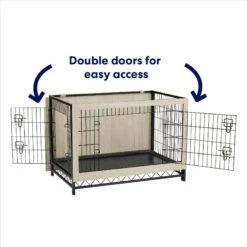 Frisco Easy Set-Up Wood Furniture Style Dog Crates -Ultimate Pet Shop 363840 PT4. AC SS1800 V1685459485