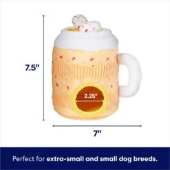 Frisco Halloween Fall Latte Hide & Seek Puzzle Plush Squeaky Dog Toy -Ultimate Pet Shop 668326 PT1. AC SS1800 V1689343879