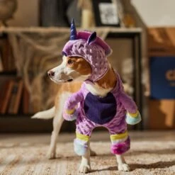 Frisco Front Walking Unicorn Dog & Cat Costume -Ultimate Pet Shop 707678 PT7. AC SS1800 V1689355019
