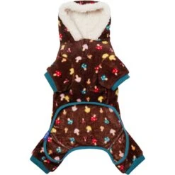 Frisco Cozy Plush Fleece Dog & Cat PJs, Mushrooms -Ultimate Pet Shop 718950 PT5. AC SS1800 V1692977078