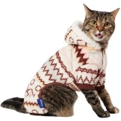 Frisco Fairisle Cozy Plush Fleece Dog & Cat PJs, Cream -Ultimate Pet Shop 719006 PT2. AC SS1800 V1692193106